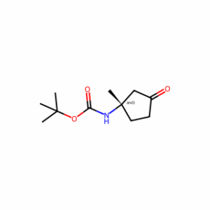 tert-Butyl (1-methyl-3-oxocyclopentyl)carbamate