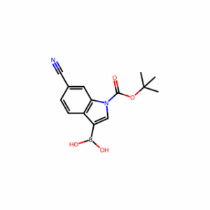 (1-[(tert-Butoxy)carbonyl]-6-cyano-1h-indol-3-yl)boronic acid