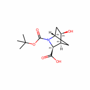 (1S,3S,4S,5R)-Rel-2-Boc-5-hydroxy-2-azabicyclo-[2.2.1]heptane-3-carboxylic acid