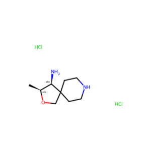 (3S,4S)-3-Methyl-2-oxa-8-azaspiro[4.5]decan-4-amine bishydrochloride