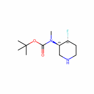tert-butyl N-[(3R,4R)-4-fluoropiperidin-3-yl]-N-methylcarbamate