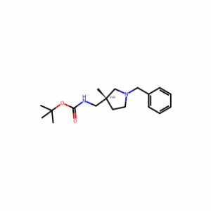 tert-Butyl n-[(1-benzyl-3-methylpyrrolidin-3-yl)methyl]carbamate