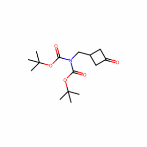 tert-butyl N-[(tert-butoxy)carbonyl]-N-[(3-oxocyclobutyl)methyl]carbamate