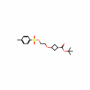 tert-Butyl cis-3-(2-[(4-methylbenzenesulfonyl)oxy]ethoxy)cyclobutane-1-carboxylate