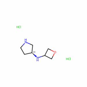 (3S)-N-(oxetan-3-yl)pyrrolidin-3-amine dihydrochloride