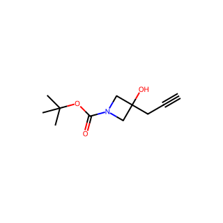 tert-butyl 3-hydroxy-3-(prop-2-yn-1-yl)azetidine-1-carboxylate