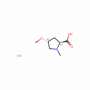 (2S,4R)-4-methoxy-1-methylpyrrolidine-2-carboxylic acid hydrochloride