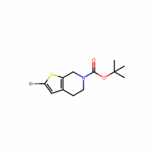 tert-Butyl 2-bromo-4，5-dihydrothieno[2，3-c]pyridine-6(7H)-carboxylate