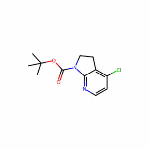 tert-butyl 4-chloro-1H,2H,3H-pyrrolo[2,3-b]pyridine-1-carboxylate