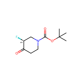 TERT-BUTYL (3S)-3-FLUORO-4-OXOPIPERIDINE-1-CARBOXYLATE