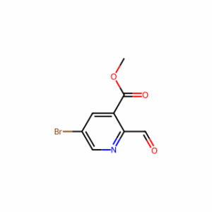 METHYL 5-BROMO-2-FORMYLPYRIDINE-3-CARBOXYLATE