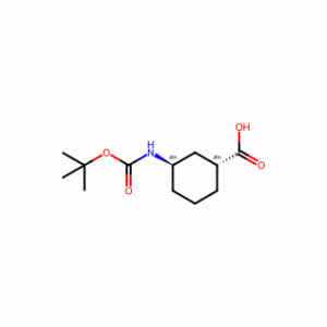 (1R,3R)-3-{[(tert-butoxy)carbonyl]amino}cyclohexane-1-carboxylic acid