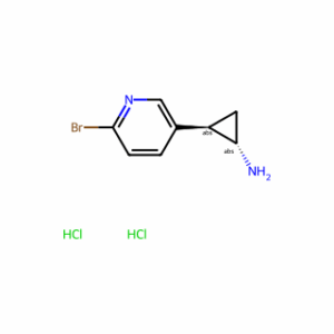 (1S,2R)-rel-2-(6-Bromopyridin-3-yl)cyclopropan-1-amine dihydrochloride
