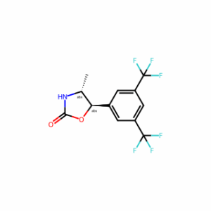 (4R,5R)-5-[3,5-bis(trifluoromethyl)phenyl]-4-methyl-1,3-oxazolidin-2-one