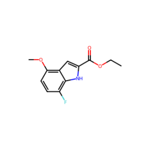 Ethyl 7-fluoro-4-methoxy-1H-indole-2-carboxylate