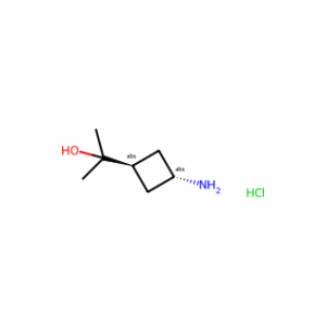 trans-2-(3-aminocyclobutyl)propan-2-ol;hydrochloride