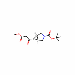 tert-butyl rel-(1R,5S,6r)-6-(3-methoxy-3-oxo-propanoyl)-3-azabicyclo[3.1.0]hexane-3-carboxylate