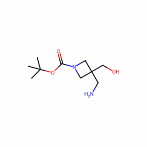 tert-butyl 3-(aminomethyl)-3-(hydroxymethyl)azetidine-1-carboxylate