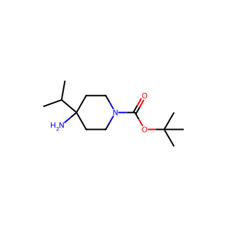 tert-butyl 4-amino-4-(propan-2-yl)piperidine-1-carboxylate