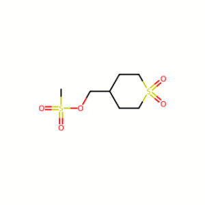 (1,1-dioxo-1λ⁶-thian-4-yl)methyl methanesulfonate