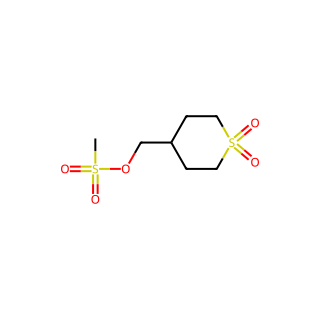 (1,1-dioxo-1λ⁶-thian-4-yl)methyl methanesulfonate