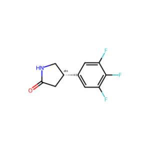 (4S)-4-(3,4,5-trifluorophenyl)pyrrolidin-2-one