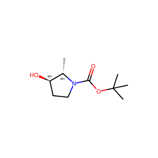 tert-butyl (2S,3R)-3-hydroxy-2-methylpyrrolidine-1-carboxylate