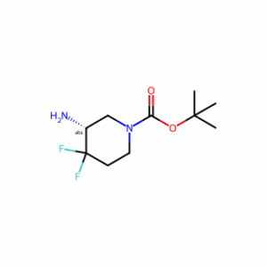 tert-butyl (3R)-3-amino-4,4-difluoropiperidine-1-carboxylate