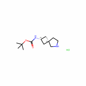tert-butyl N-cis-6-azaspiro[3.4]octan-2-yl carbamate hydrochloride