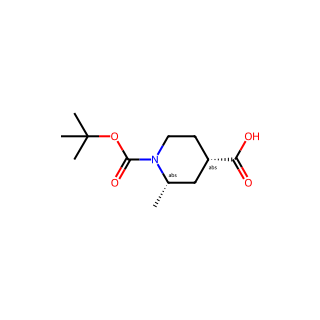 (2S,4S)-1-(tert-butoxycarbonyl)-2-methylpiperidine-4-carboxylic acid