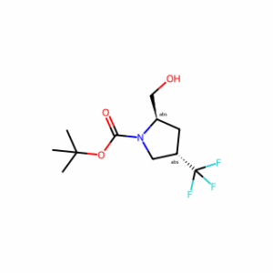 tert-butyl (2R,4S)-2-(hydroxymethyl)-4-(trifluoromethyl)pyrrolidine-1-carboxylate