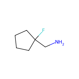 (1-fluorocyclopentyl)methanamine
