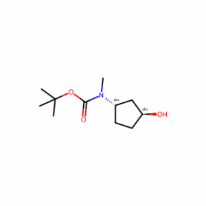 TERT-BUTYL N-[(1S,3S)-3-HYDROXYCYCLOPENTYL]-N-METHYLCARBAMATE