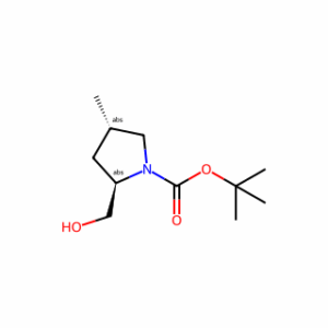 tert-butyl (2R,4S)-2-(hydroxymethyl)-4-methylpyrrolidine-1-carboxylate