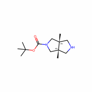tert-butyl cis-3a,6a-dimethyl-2,3,4,6-tetrahydro-1H-pyrrolo[3,4-c]pyrrole-5-carboxylate