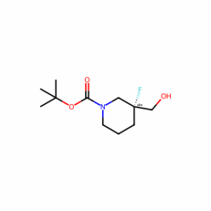 tert-Butyl (R)-3-fluoro-3-(hydroxymethyl)piperidine-1-carboxylate