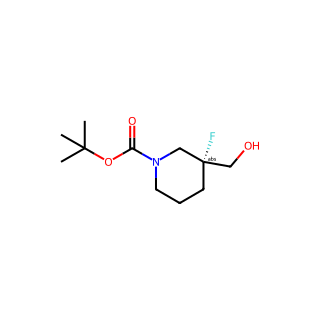 tert-Butyl (R)-3-fluoro-3-(hydroxymethyl)piperidine-1-carboxylate