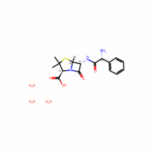(2S,5R,6R)-6-[[(2R)-2-amino-2-phenylacetyl]amino]-3,3-dimethyl-7-oxo-4-Thia-1-azabicyclo[3.2.0]heptane-2-carboxylic acid trihydrate