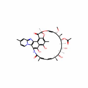 (2S,16Z,18E,20S,21S,22R,23R,24R,25S,26R,27S,28E)-25-(Acetyloxy)-5,6,21,23-tetrahydroxy-27-methoxy-2,4,11,16,20,22,24,26-octamethyl-2,7-(epoxypentadeca[1,11,13]trienimino)benzofuro[4,5-e]pyrido[1,2-a]benzimidazole-1,15(2H)-dione