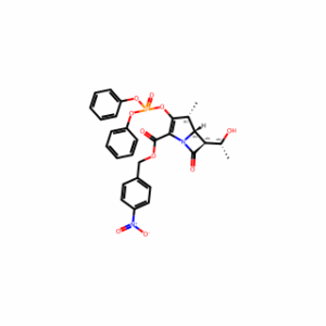 (4R,5R,6S)-4-Nitrobenzyl 3-((diphenoxyphosphoryl)oxy)-6-((R)-1-hydroxyethyl)-4-methyl-7-oxo-1-azabicyclo[3.2.0]hept-2-ene-2-carboxylate