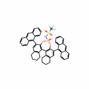 (11bR)-N-(2,6-Di(anthracen-9-yl)-4-oxido-8,9,10,11,12,13,14,15-octahydrodinaphtho[2,1-d:1′,2′-f][1,3,2]dioxaphosphepin-4-yl)-1,1,1-trifluoromethanesulfonamide