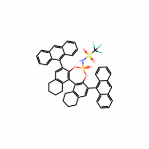 (11bS)-N-(2,6-Di(anthracen-9-yl)-4-oxido-8,9,10,11,12,13,14,15-octahydrodinaphtho[2,1-d:1′,2′-f][1,3,2]dioxaphosphepin-4-yl)-1,1,1-trifluoromethanesulfonamide