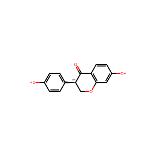 (R)-7-Hydroxy-3-(4-hydroxyphenyl)chroman-4-one