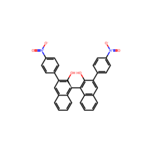 (S)-3，3′-Bis(4-nitrophenyl)-[1，1′-binaphthalene]-2，2′-diol