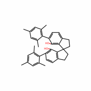 (R)​-2，​2′，​3，​3′-​Tetrahydro-​6，​6′-​bis(2，​4，​6-​trimethylphenyl)​-1，​1′-​spirobi[1H-​indene]​-​7，​7′-​diol