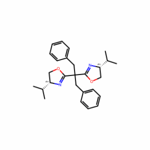 (4R,4′R)-2,2′-[2-Phenyl-1-(phenylmethyl)ethylidene]bis[4-(1-methylethyl)-4,5-dihydrooxazole