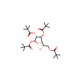 (2S,3R,4S,5S)-5-((S)-1-hydroxy-2-(pivaloyloxy)ethyl)tetrahydrofuran-2,3,4-triyl tris(2,2-dimethylpropanoate)