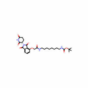 Tert-Butyl (8-(2-((2-(2,6-Dioxopiperidin-3-Yl)-1,3-Dioxoisoindolin-4-Yl)Oxy)Acetamido)Octyl)Carbamate