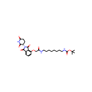 Tert-Butyl (8-(2-((2-(2,6-Dioxopiperidin-3-Yl)-1,3-Dioxoisoindolin-4-Yl)Oxy)Acetamido)Octyl)Carbamate