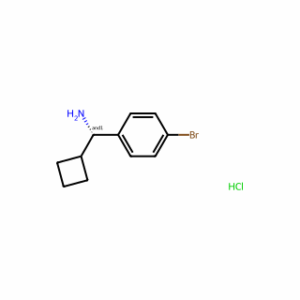 (4-Bromophenyl)(cyclobutyl)methanamine hydrochloride